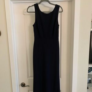 Lulus Full Length Navy Gown